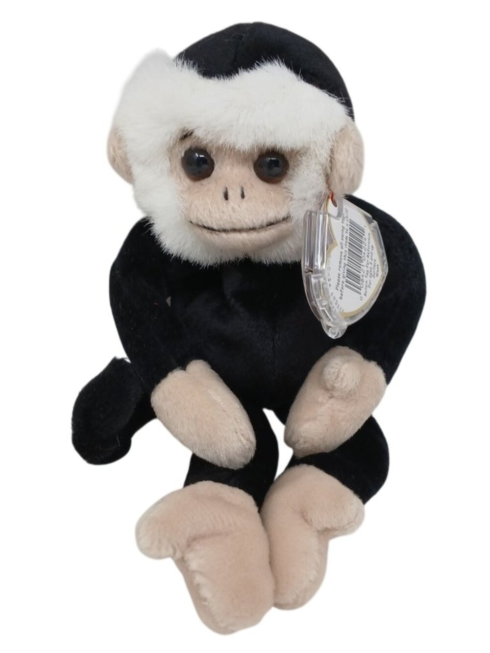 Ty Beanie Baby Mooch The Spider Monkey Plush Toy 1998-99 2 Errors Excellent #D46